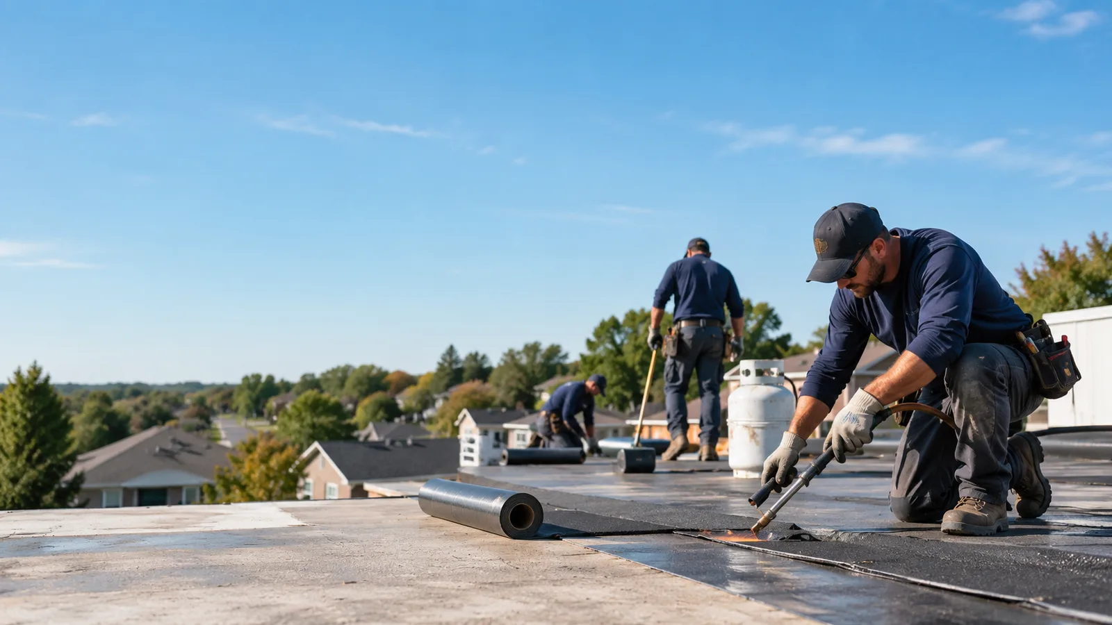 Flat Roof Leak Repair providers in Drumright, OK